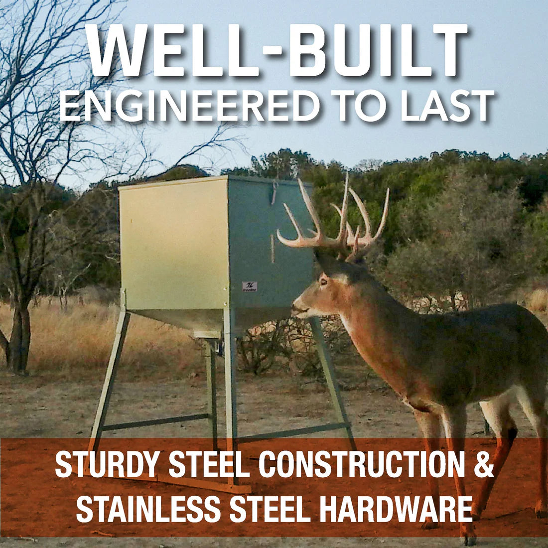 TREELINE 600lb. Corn Feeder