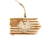 Elusive Wildlife Logo Ornament