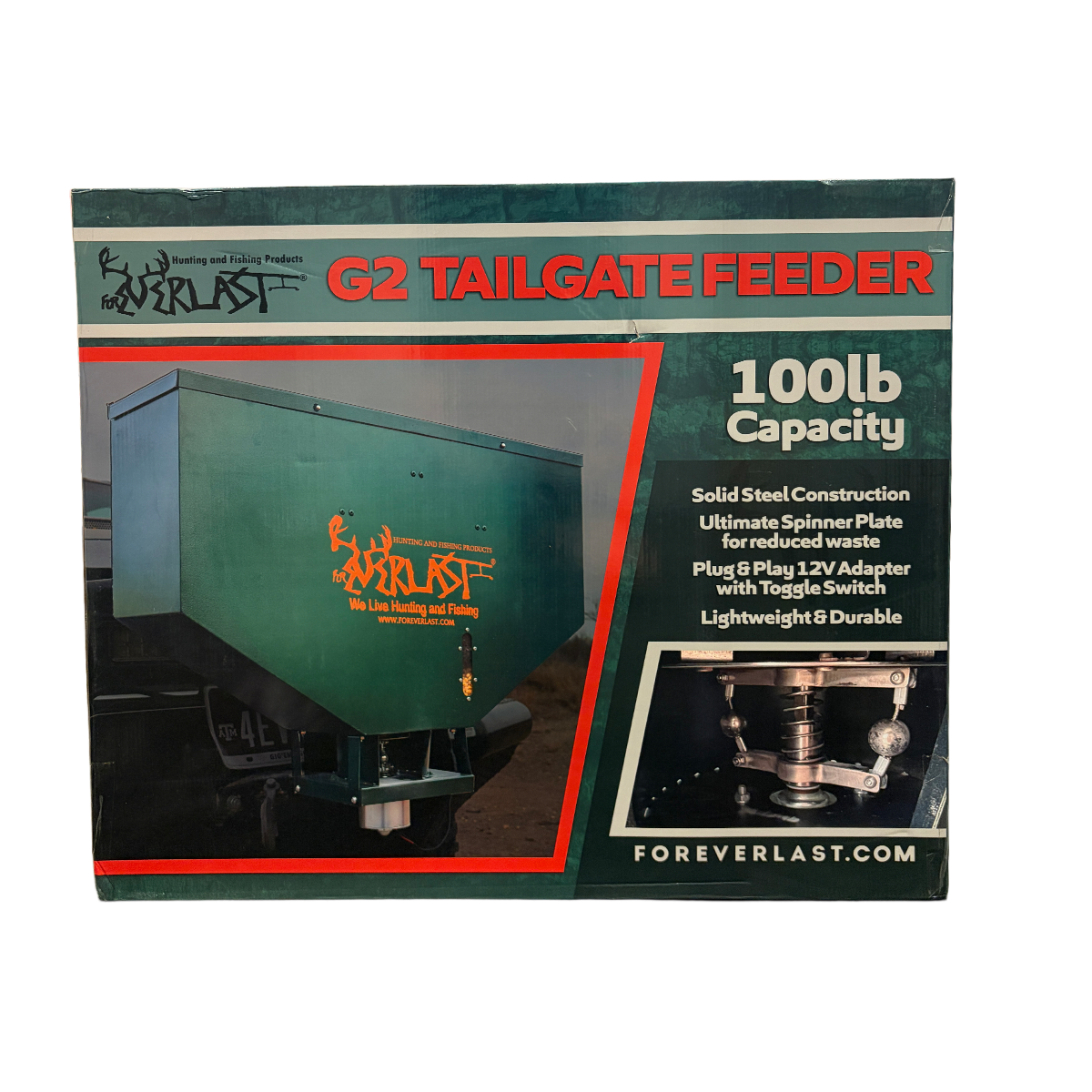 FOREVERLAST G2 TAILGATE FEEDER (100lb)