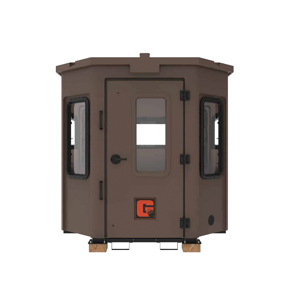 Grizzly Coolers - Box Blind With Ozone Ports - 6X6