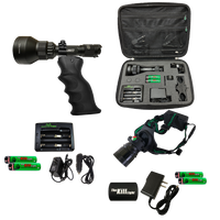 Kill Light HD4 PREDATOR PACK - 4 Color Night Hunting Light Kit for Coyotes and Hog Hunting
