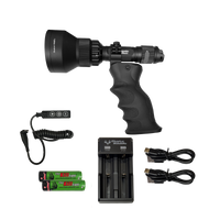 Elusive Wildlife HD4X Spotlight Package Extreme Distance Zoom Focus with Multi Color LED Technology