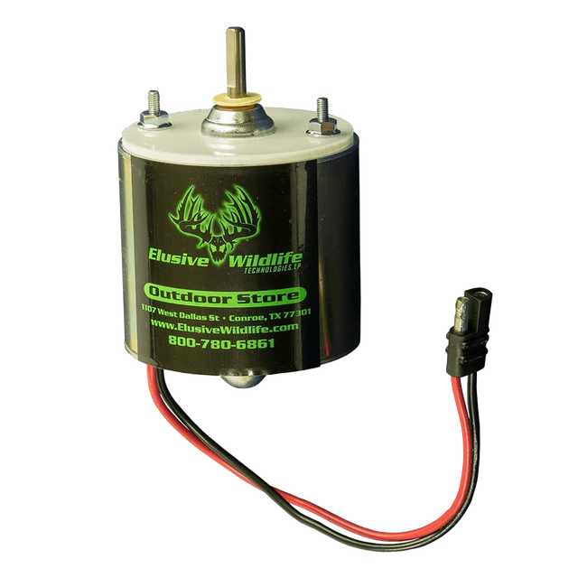 Elusive Wildlife Premium 12 Volt Feeder Control Box with The Timer and Cable Solar Panel