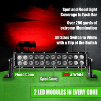 Kill Light Gen 3 Predator Series Blackout LED Light Bar Multi Color with Extreme Distance for UTV, ATV and Vehicles