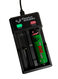 Kill Light Universal Battery Charger Kit with 2600mah Batteries (2 Pack)