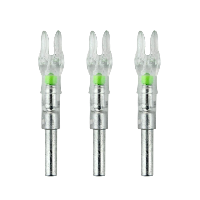 NOCTURNAL Lighted Nocks, 3-Pack Universal Fit
