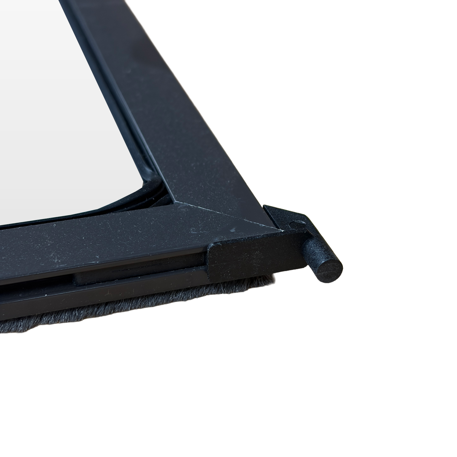 The Original Deer Blind Window - Swing Sash, Tab Mount Weather Protected Window