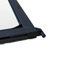 The Original Deer Blind Window - Swing Sash, Tab Mount Weather Protected Window