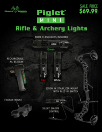 Piglet Mini Archery and Hunting Light Package