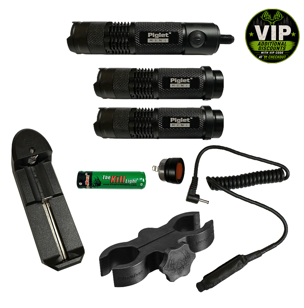 Piglet Mini Archery and Hunting Light Package