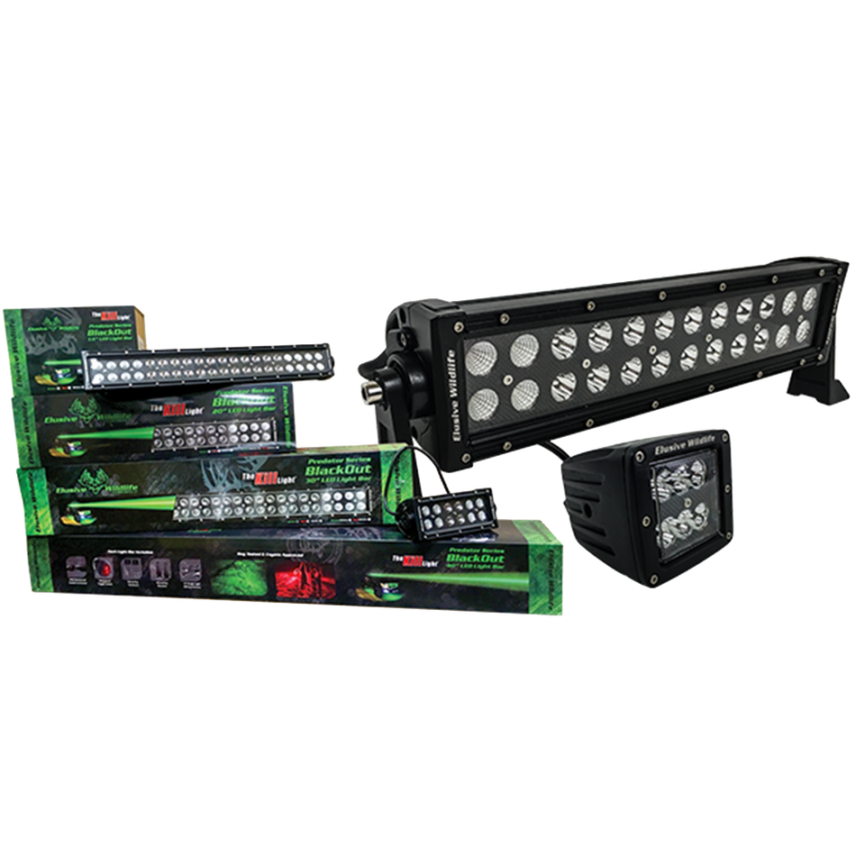 Kill Light Predator Series GEN 2 Blackout LED Light Bar – Elusive Wildlife