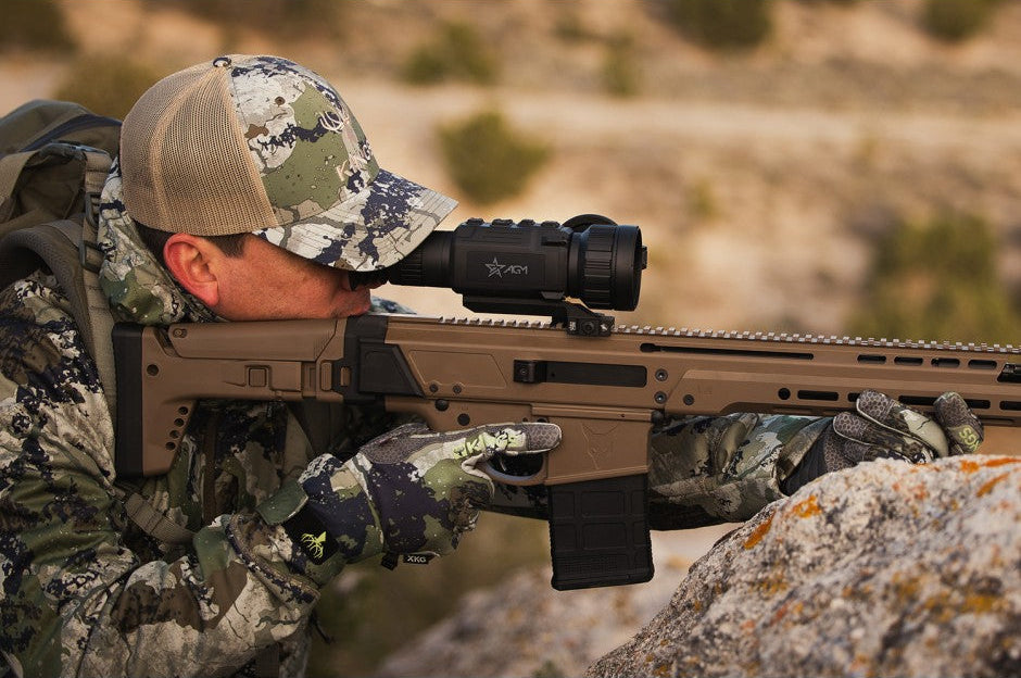 AGM Rattler V3 LRF 50-640 Thermal Imaging Rifle Scope, ≤15mK - 12 Micron, 640x512 (50 Hz), 50mm lens