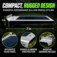Kill Light® Sportsman Motion Activated Feeder Light – Solar Powered LED Feeder Light with Anti-Spook Technology