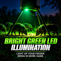 Kill Light® Sportsman Motion Activated Feeder Light – Solar Powered LED Feeder Light with Anti-Spook Technology