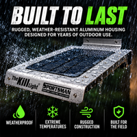 Kill Light® Sportsman Motion Activated Feeder Light – Solar Powered LED Feeder Light with Anti-Spook Technology