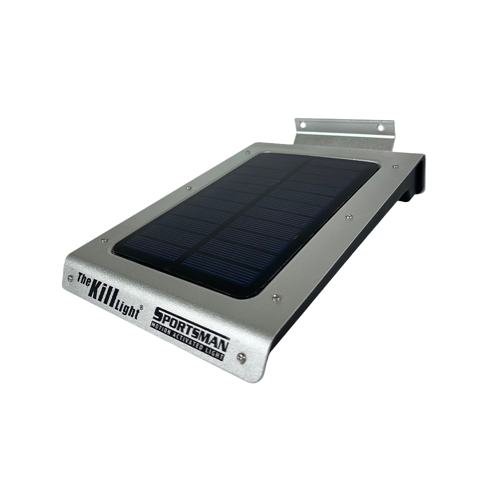 Kill Light® Sportsman Motion Activated Feeder Light – Solar Powered LED Feeder Light with Anti-Spook Technology