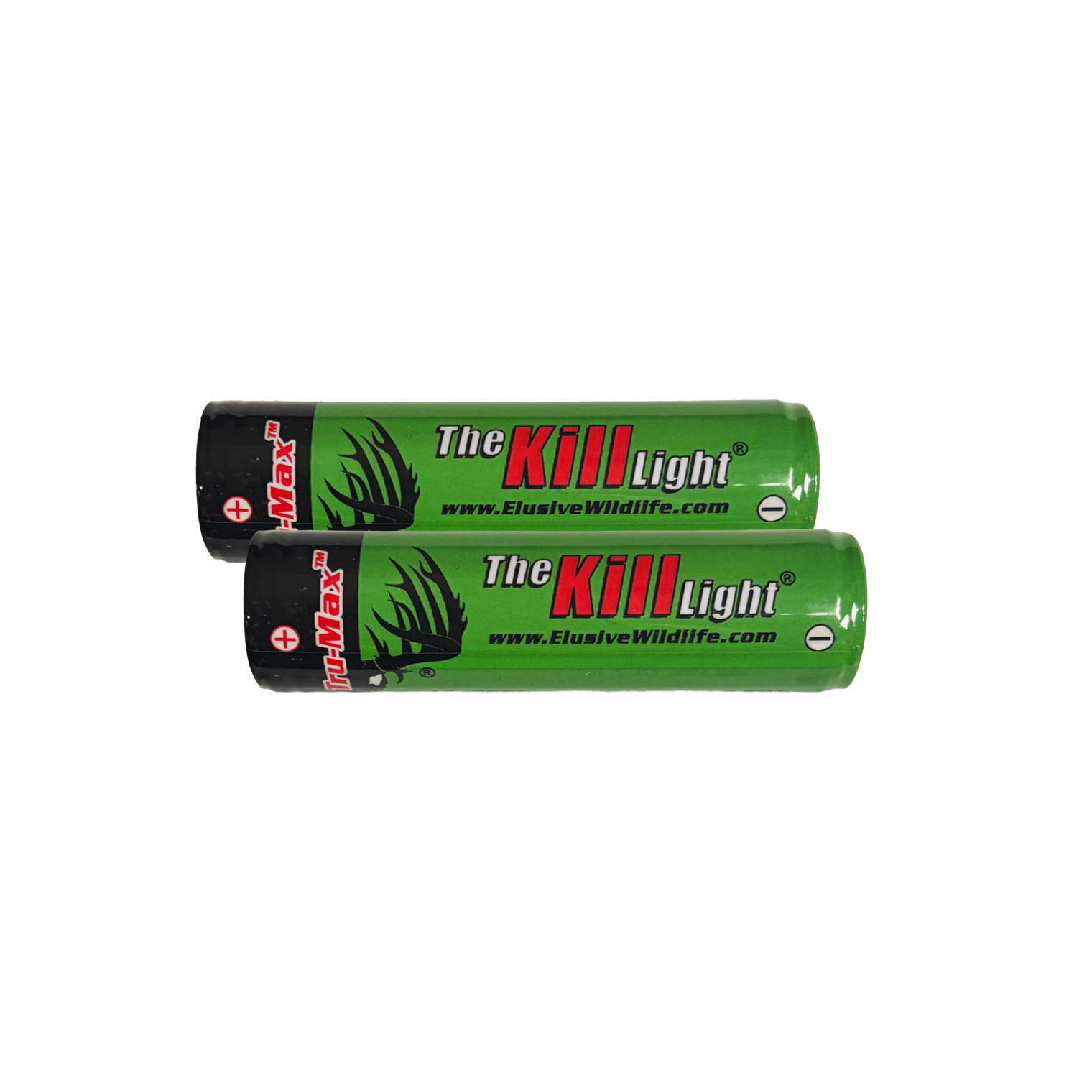 Kill Light Battery-TRU-MAX-18650 2600mAh Rechargeable Batteries, 2 Pack Kill Light Battery-TRU-MAX-18650 2600mAh Rechargeable Batteries, 2 Pack