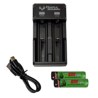 Kill Light Universal Battery Charger Kit with 2600mah Batteries (2 Pack)