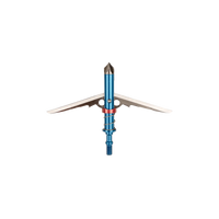 The Veteran Broadhead, Mechanical Broadhead, 100 Grain, Compound and Crossbow Use, 3 Pack