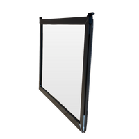 The Original Deer Blind Window - Swing Sash, Tab Mount Weather Protected Window