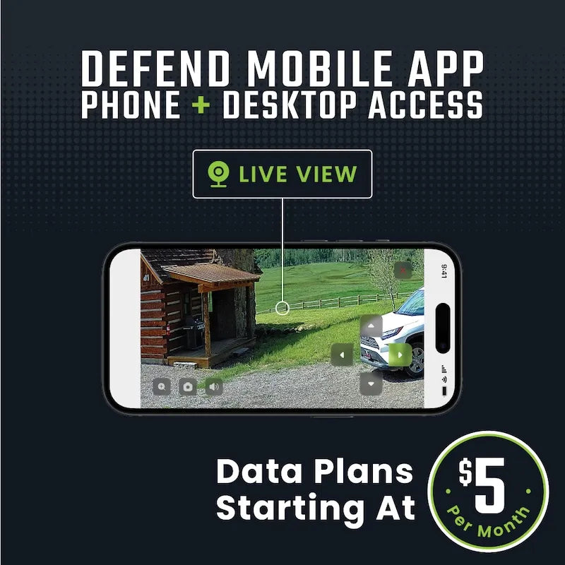 TACTACAM Defend 360 Security Camera (ATT & Verizon) 2026