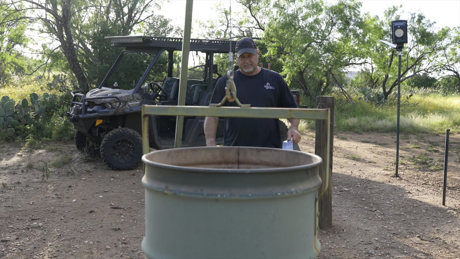 Heavy-Duty Galvanized Steel Barrel Lid | Fits 30, 55 & 85 Gallon Barrels