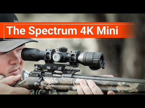 AGM Spectrum 4K Mini Digital Day & Night Vision Rifle Scope, 3.5-28x50mm, 3840×2160 Sensor Resolution