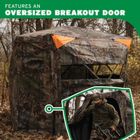Barronett Hunting Blind - GrandView™ Ground Blind - 104in Wide x 82in Tall
